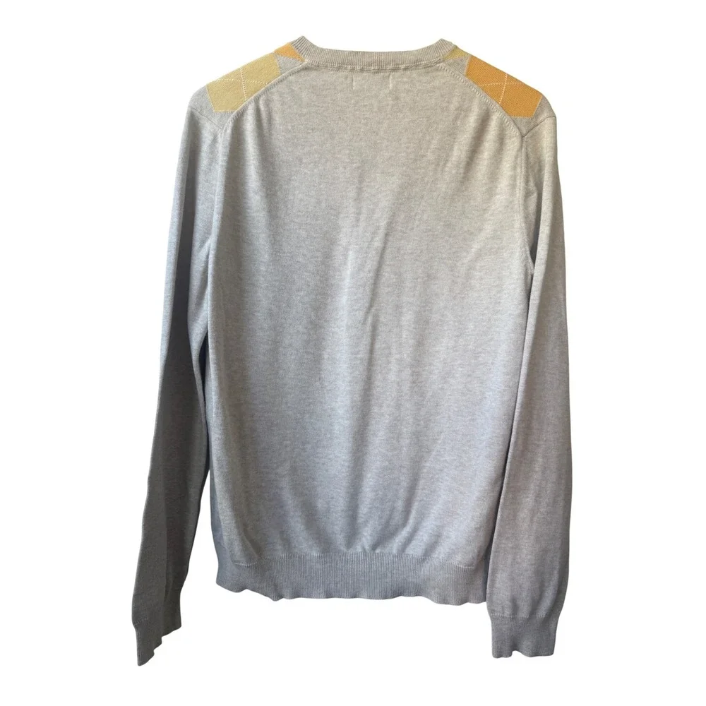 Banana Republic Mens Argyle Sweater Size‎ S Preppy Academia Old Money Heritage